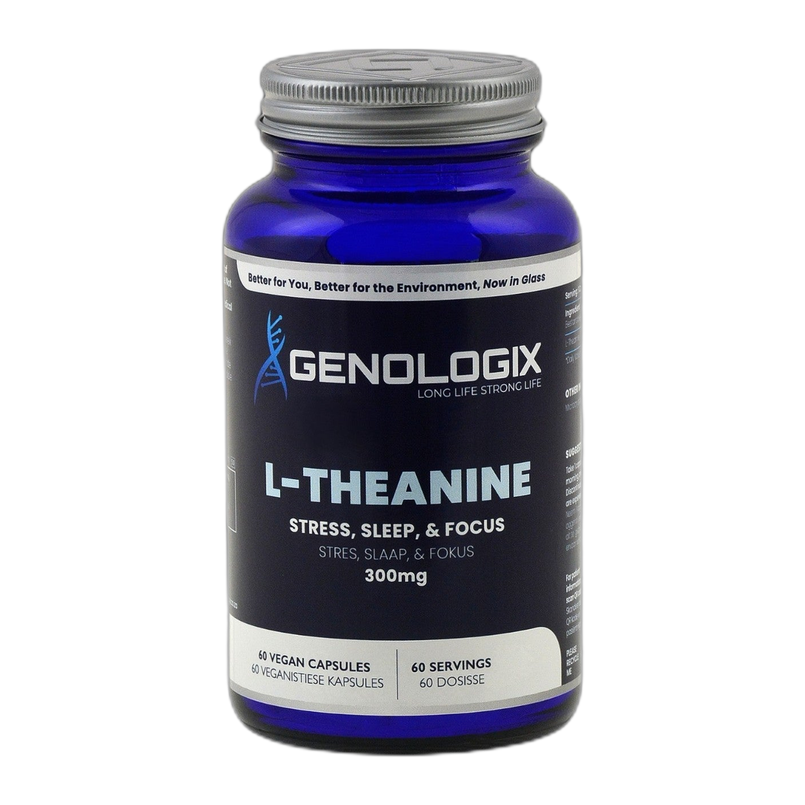 L-Theanine 300mg (60 servings x 60 capsules)
