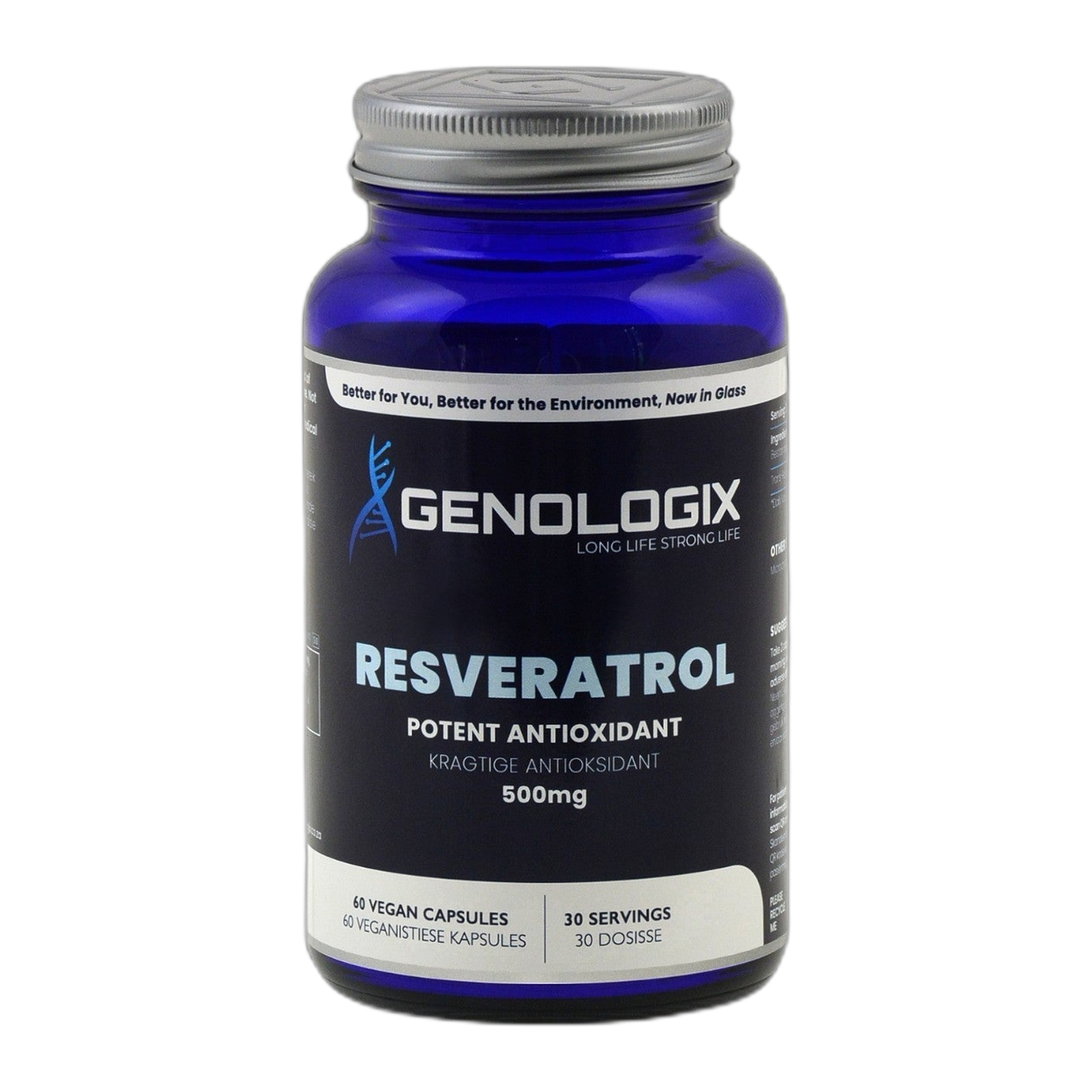 Resveratrol 500mg (30 servings x 60 capsules)