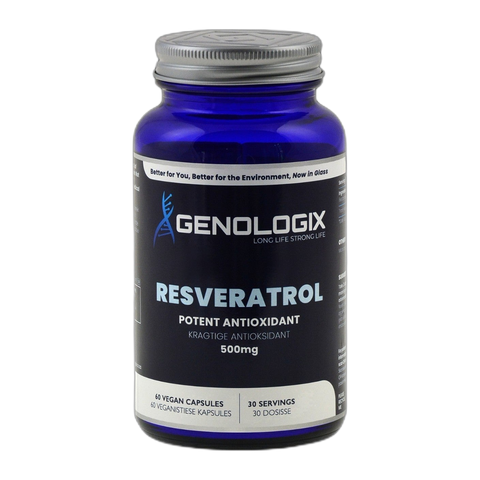 Genologix - Resveratrol 500mg (30 servings x 60 capsules)