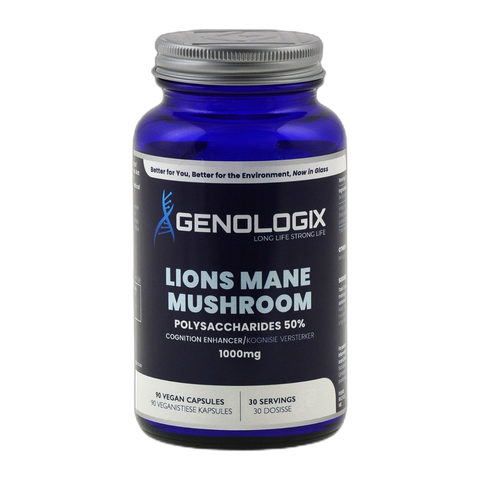 Lions Mane Mushroom 1000mg (30 servings x 90 capsules)