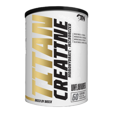 Titan Pure Micronised Creatine Monohydrate - Unflavoured (60 Servings)