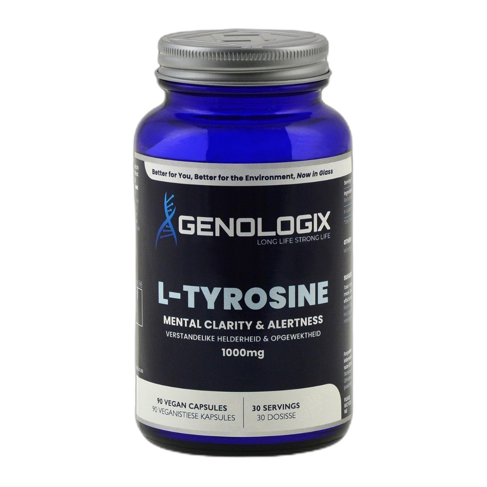 L-Tyrosine 1000mg (30 servings x 90 capsules)